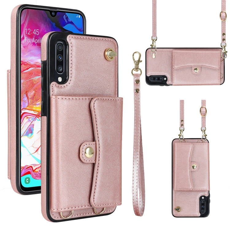 Custodia in pelle con slot RFID per Samsung Galaxy A73