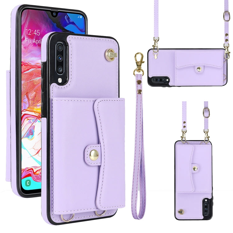 Custodia in pelle con slot RFID per Samsung Galaxy A73