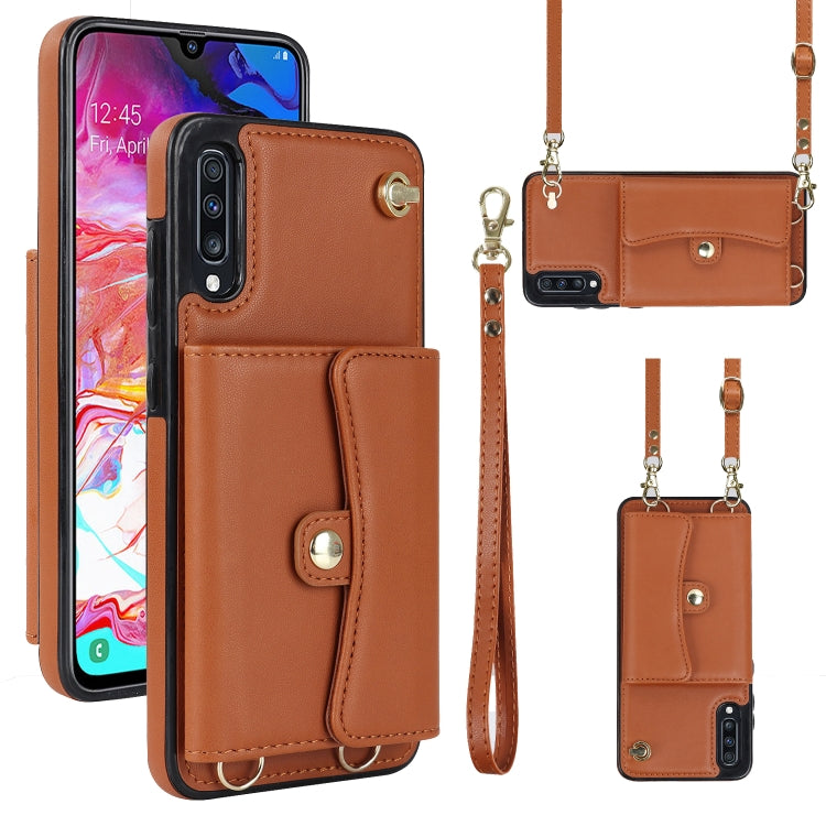Custodia in pelle con slot RFID per Samsung Galaxy A73