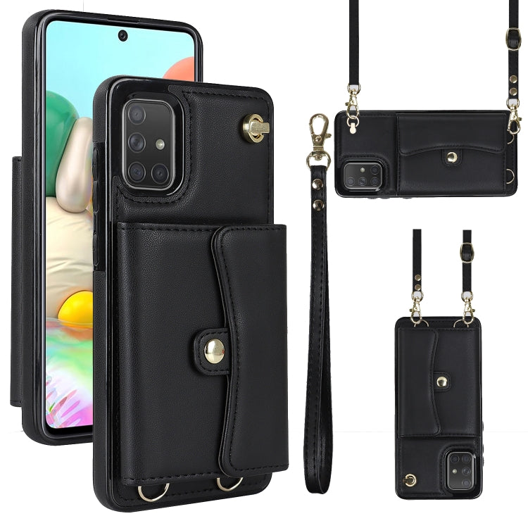 Custodia in pelle con slot RFID per Samsung Galaxy A73