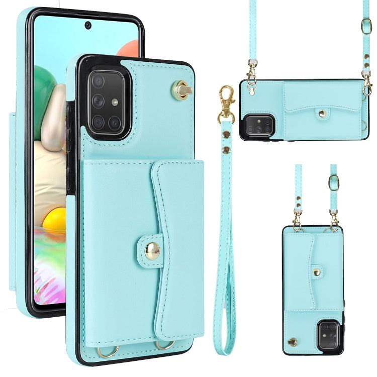 Custodia in pelle con slot RFID per Samsung Galaxy A73