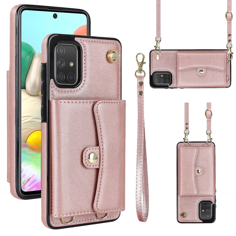Custodia in pelle con slot RFID per Samsung Galaxy A73