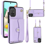 Custodia in pelle con slot RFID per Samsung Galaxy A73