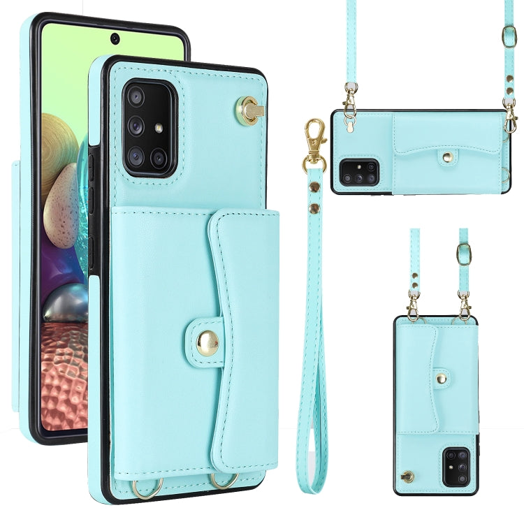 Custodia in pelle con slot RFID per Samsung Galaxy A73