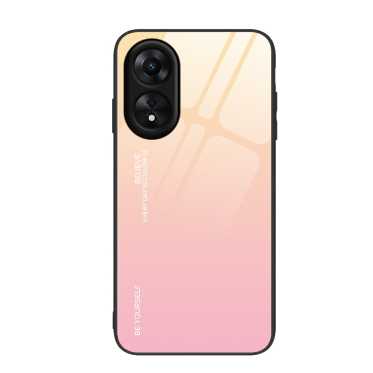 Custodia vetro sfumato per OPPO A17