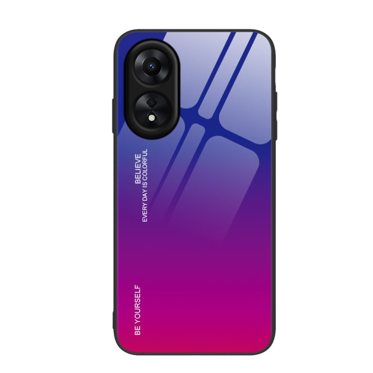 Custodia vetro sfumato per OPPO A17