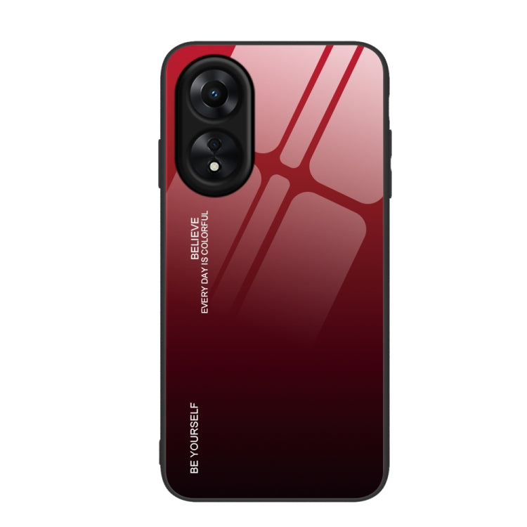 Custodia vetro sfumato per OPPO A17