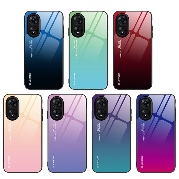 Custodia vetro sfumato per OPPO A17