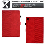 Custodia tablet in pelle goffrata per Samsung Galaxy Tab A8 10.5