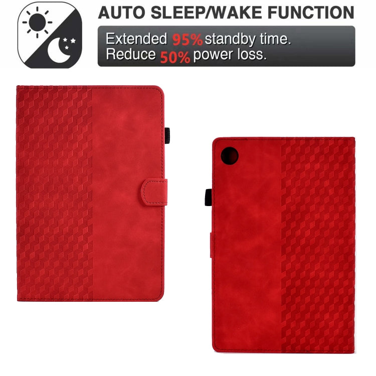 Custodia tablet in pelle goffrata per Samsung Galaxy Tab A8 10.5
