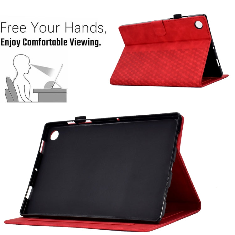 Custodia tablet in pelle goffrata per Samsung Galaxy Tab A8 10.5