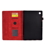 Custodia tablet in pelle goffrata per Samsung Galaxy Tab A8 10.5