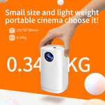Mini proiettore LED portatile T1 480x360 800 lumen US Plug