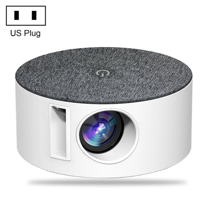Mini proiettore LED HD 800x480 1000 lumen con presa US