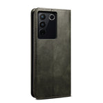 Custodia portafoglio in pelle per Vivo e Samsung Galaxy A34
