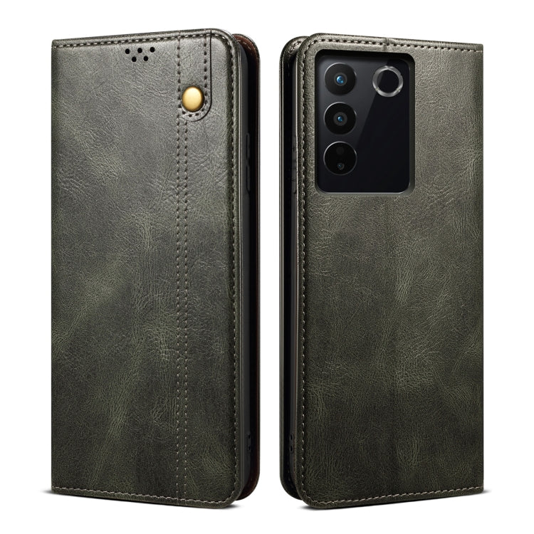 Custodia portafoglio in pelle per Vivo e Samsung Galaxy A34