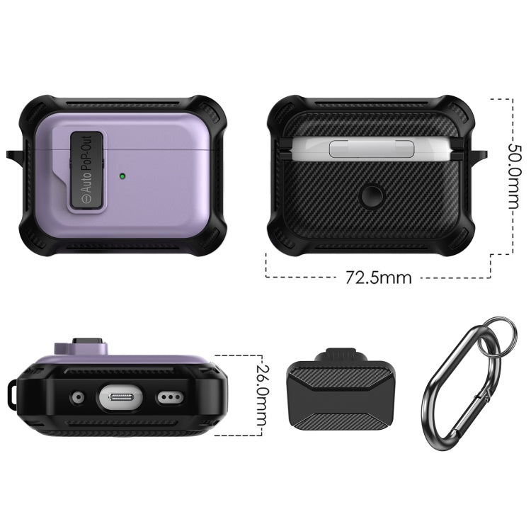 Custodia in TPU per AirPods 1/2, Pro e 3 con chiusura magnetica
