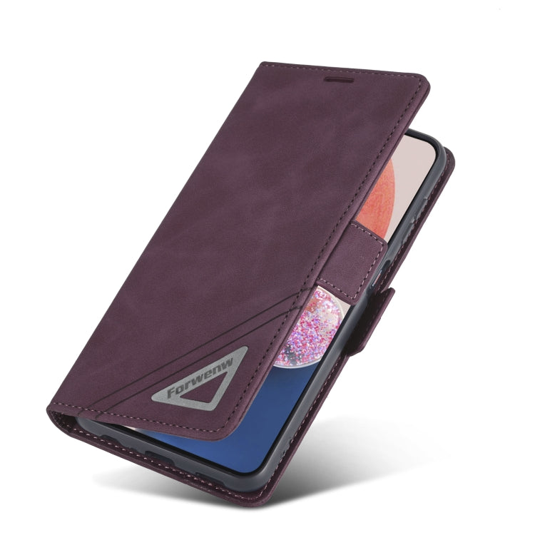 Custodia in pelle con fibbia per Samsung Galaxy A54 5G