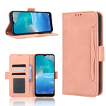 Custodia in pelle con slot carte per smartphone