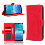 Custodia in pelle con slot carte per smartphone