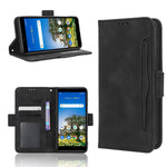 Custodia in pelle con slot carte per smartphone