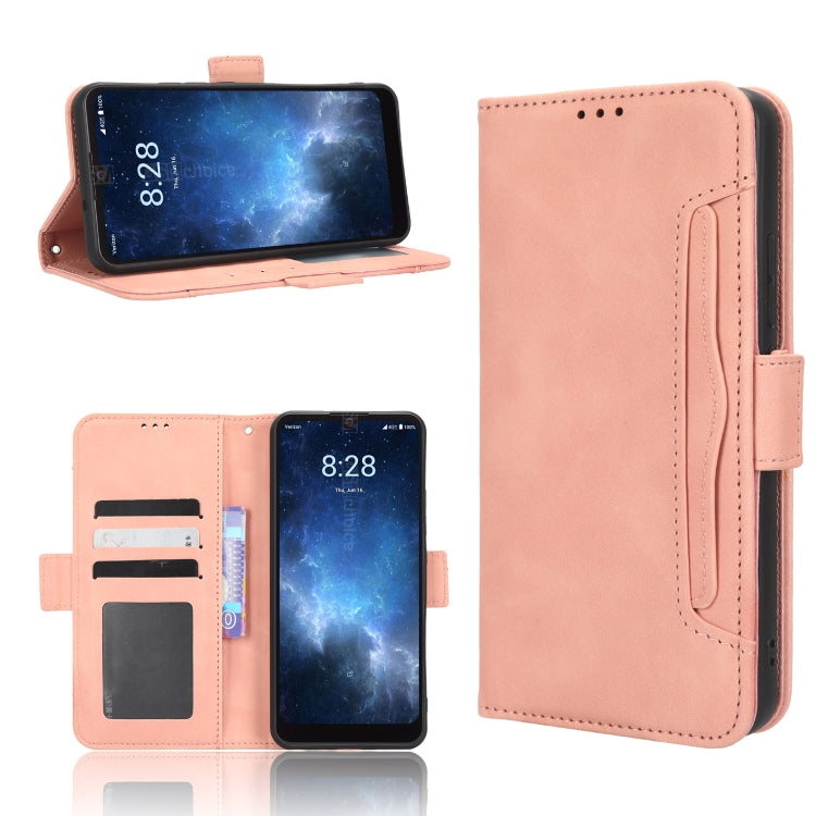 Custodia in pelle con slot carte per Sharp Rouvo V