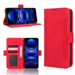 Custodia in pelle con slot carte per Sharp Rouvo V