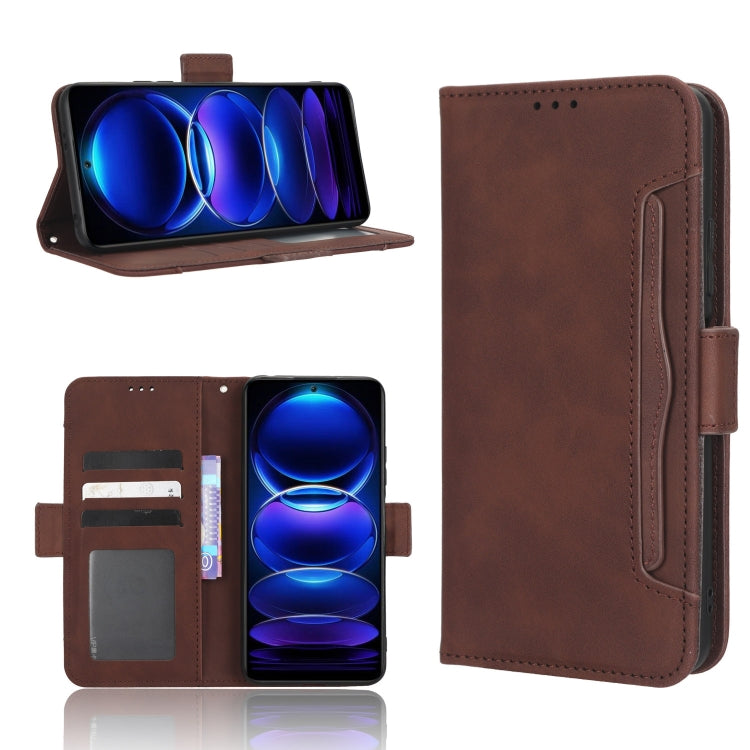 Custodia in pelle con slot carte per Sharp Rouvo V