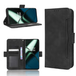 Custodia in pelle con slot carte per Sharp Rouvo V