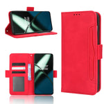 Custodia in pelle con slot carte per Sharp Rouvo V