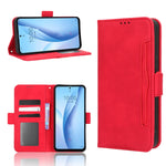 Custodia in pelle con slot carte per Sharp Rouvo V