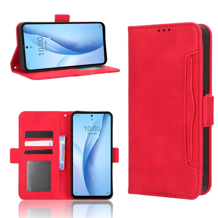 Custodia in pelle con slot carte per Sharp Rouvo V