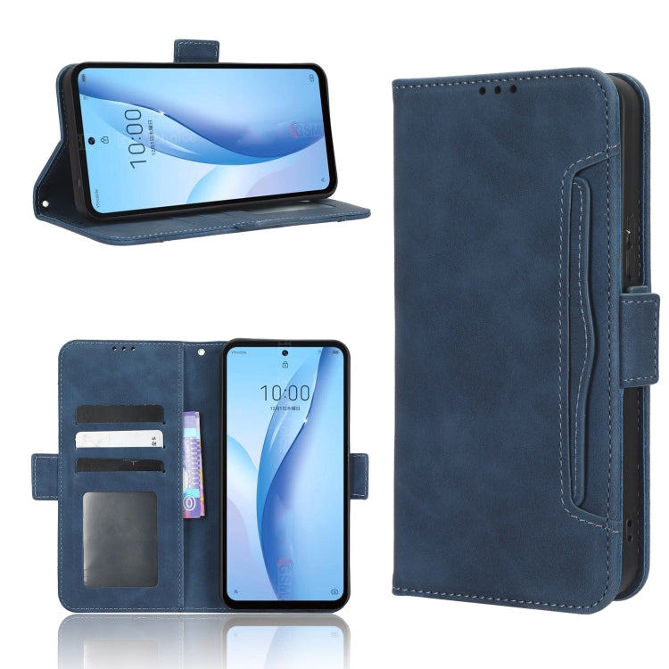 Custodia in pelle con slot carte per Sharp Rouvo V