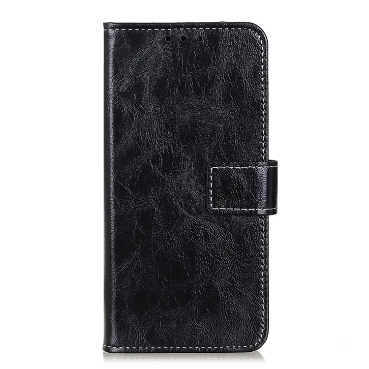 Cassa del telefono in pelle Flip Texture retrò Crazy Horse, For Xiaomi Redmi Note 12 5G, For Xiaomi Redmi Note 12 Pro 5G, For Xiaomi Redmi Note 12 Pro+ 5G