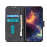 KHAZNEH Custodia per telefono in pelle a conchiglia con texture retrò, For Xiaomi Redmi Note 12 5G, For Xiaomi Redmi Note 12 Pro 5G, For Xiaomi Redmi Note 12 Pro+ 5G