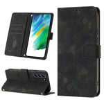 Custodia portafoglio in pelle goffrata per Samsung Galaxy S21 Ult