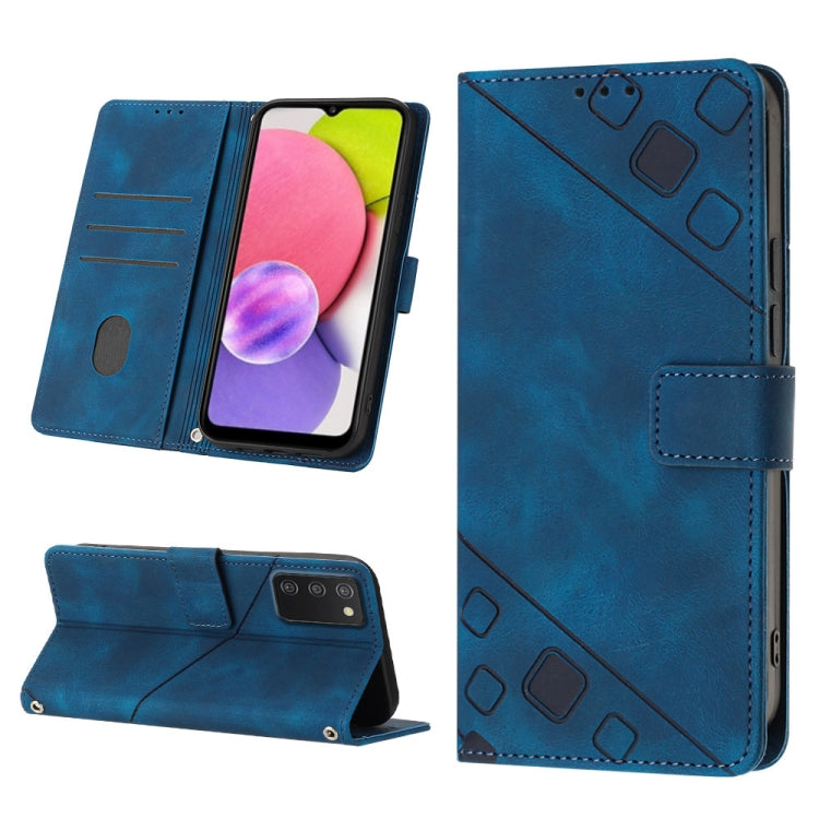 Custodia portafoglio in pelle goffrata per Samsung Galaxy S21 Ult