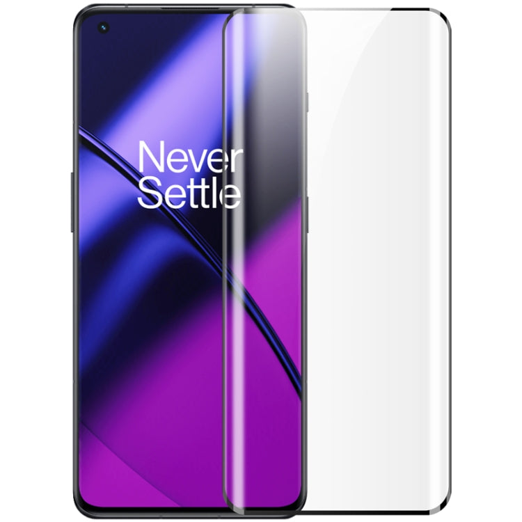 Pellicola in vetro temperato con superficie curva resistente agli urti NILLKIN, For OnePlus 11