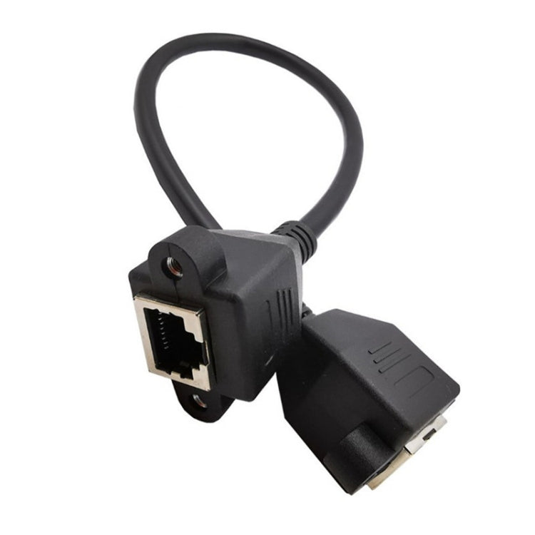 Cavo prolunga LAN RJ45 femmina-femmina con chiusura a vite