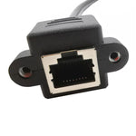 Cavo prolunga LAN RJ45 femmina-femmina con chiusura a vite