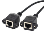 Cavo prolunga LAN RJ45 femmina-femmina con chiusura a vite