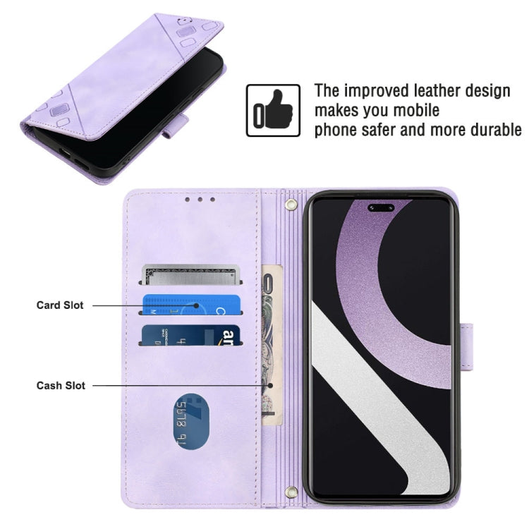 Custodia per telefono in pelle goffrata effetto pelle, For Xiaomi Civi 2, For Xiaomi Poco C40, For Xiaomi Poco M4 5G / M5 4G, For Xiaomi Poco M4 Pro 4G
