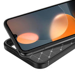 Custodia TPU con fibra di carbonio per Xiaomi Redmi Note 12 Pro