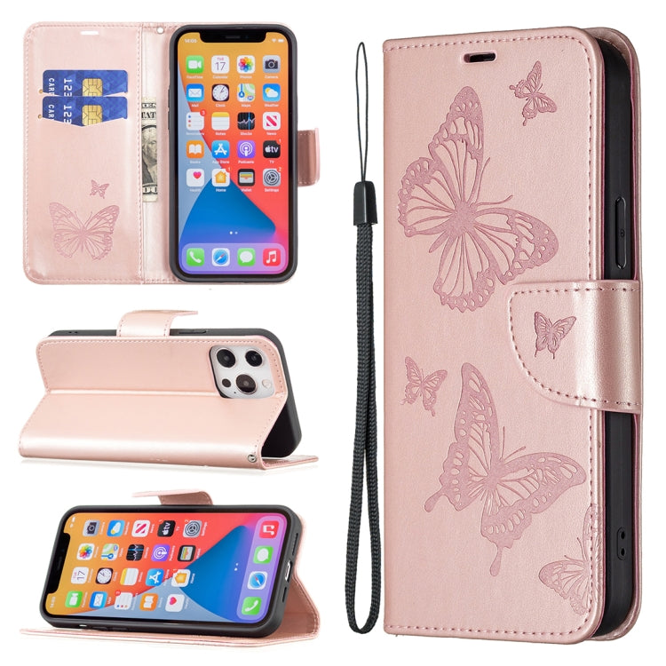 Custodia per telefono in pelle goffrata con due farfalle, For Xiaomi 13 Lite / Civi 2