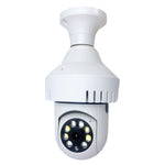 Telecamera lampadina WiFi DP36 1080P con allarme fumo