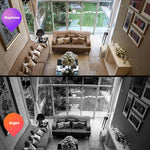 Telecamera lampadina WiFi DP36 1080P con allarme fumo - immagine 8