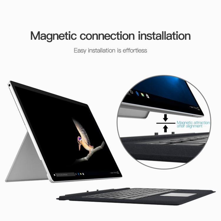 Custodia in pelle con tastiera Bluetooth magnetica con retroilluminazione, For Microsoft Surface Go1 / 2 / 3, For Microsoft Surface Pro 3 / 4 / 5 / 6 / 7 / 7+, For Microsoft Surface Pro 8 / 9 / X