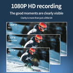 JNN V17 Videoregistratore sportivo 1080P HD grandangolare