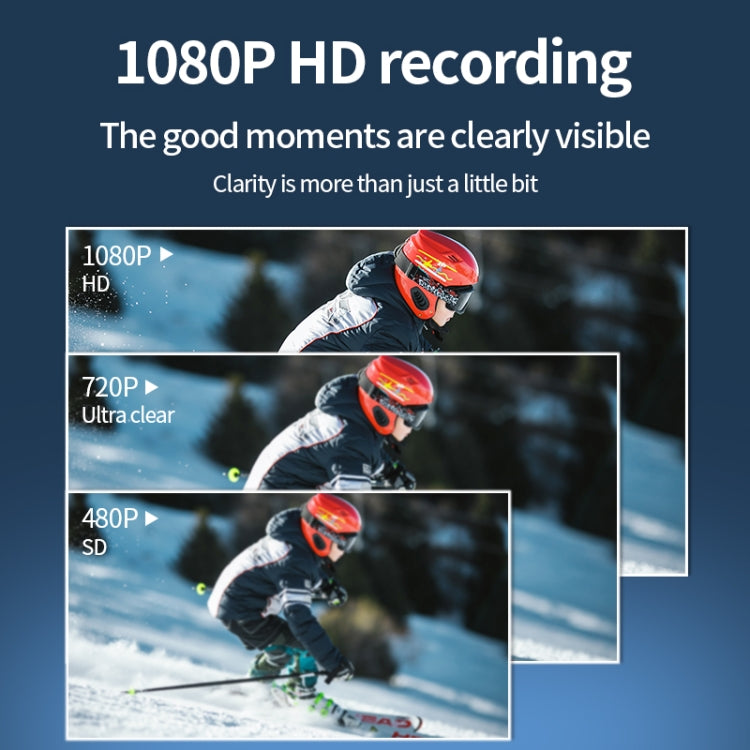 JNN V17 Videoregistratore sportivo 1080P HD grandangolare