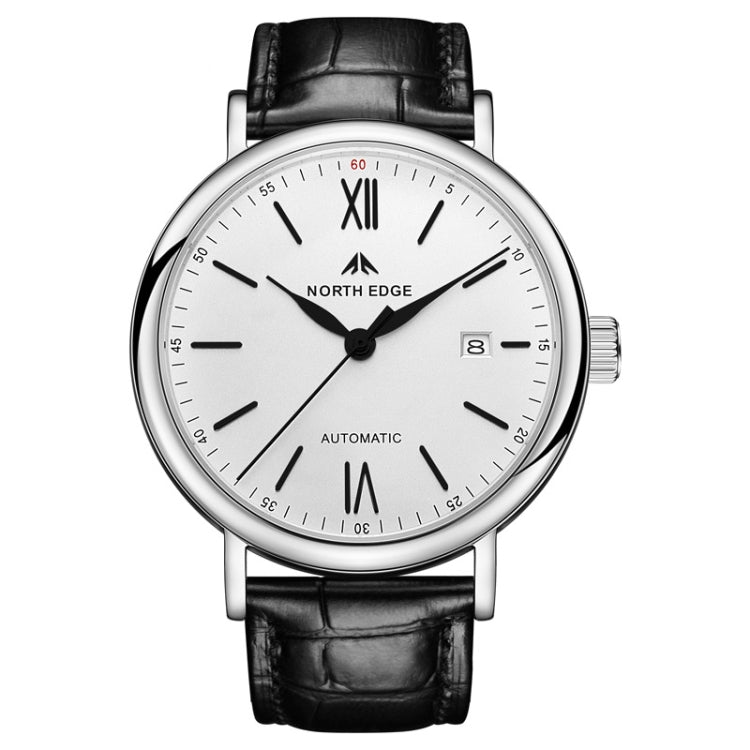 Orologio da uomo meccanico in pelle impermeabile 41mm